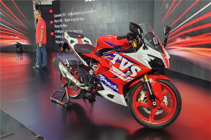 2021 TVS Apache RR 310 launched at Rs 2.60 lakh